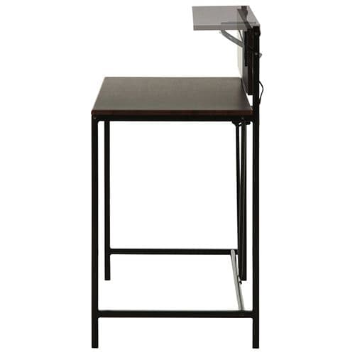 《新品・送料無料》フレックス デスク D.BR×BK