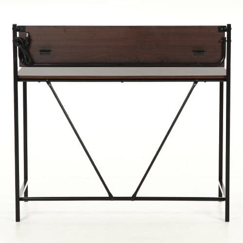 《新品・送料無料》フレックス デスク D.BR×BK