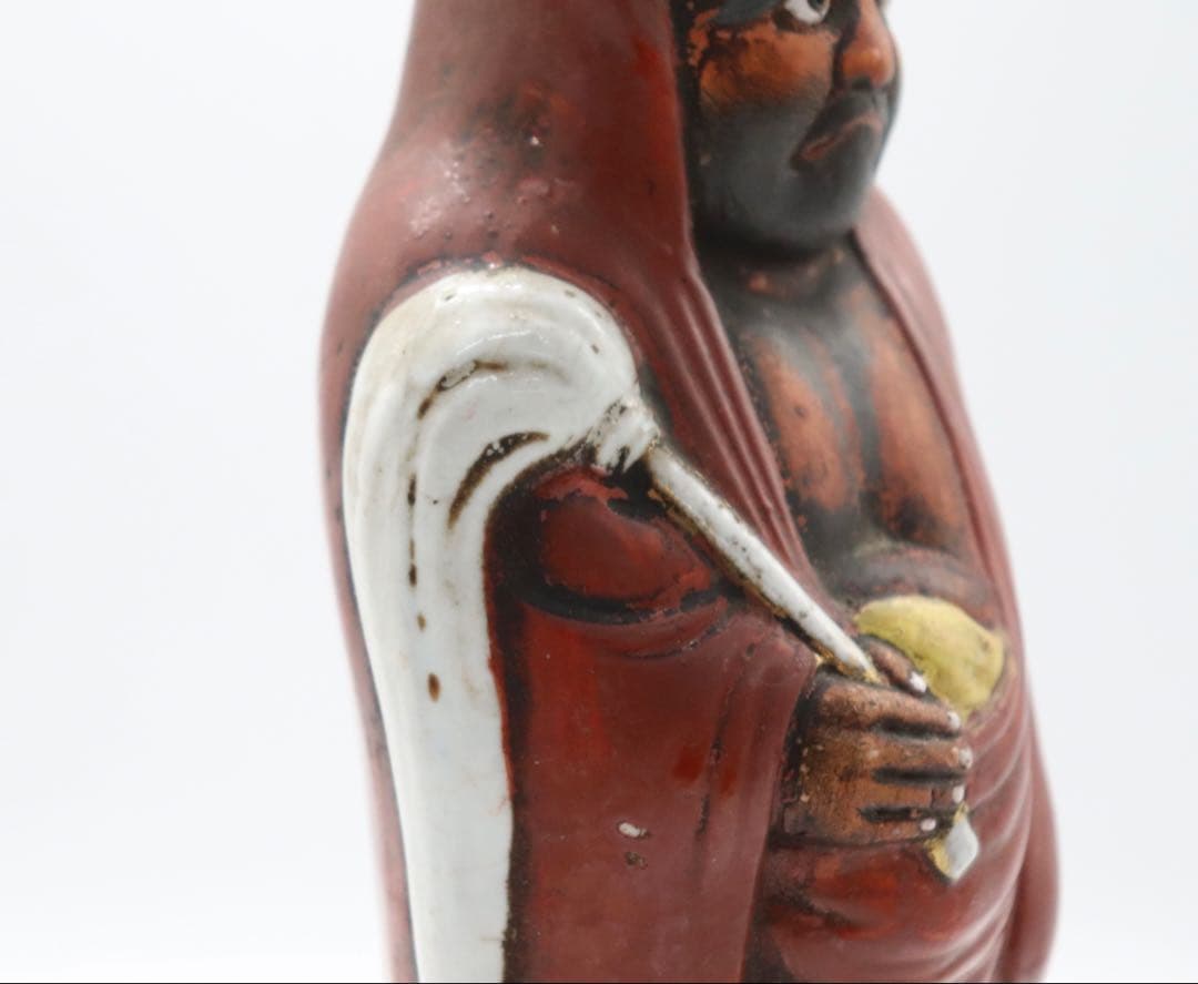 時代 九谷 焼達磨 置物 送料込み250826 - メルカリ