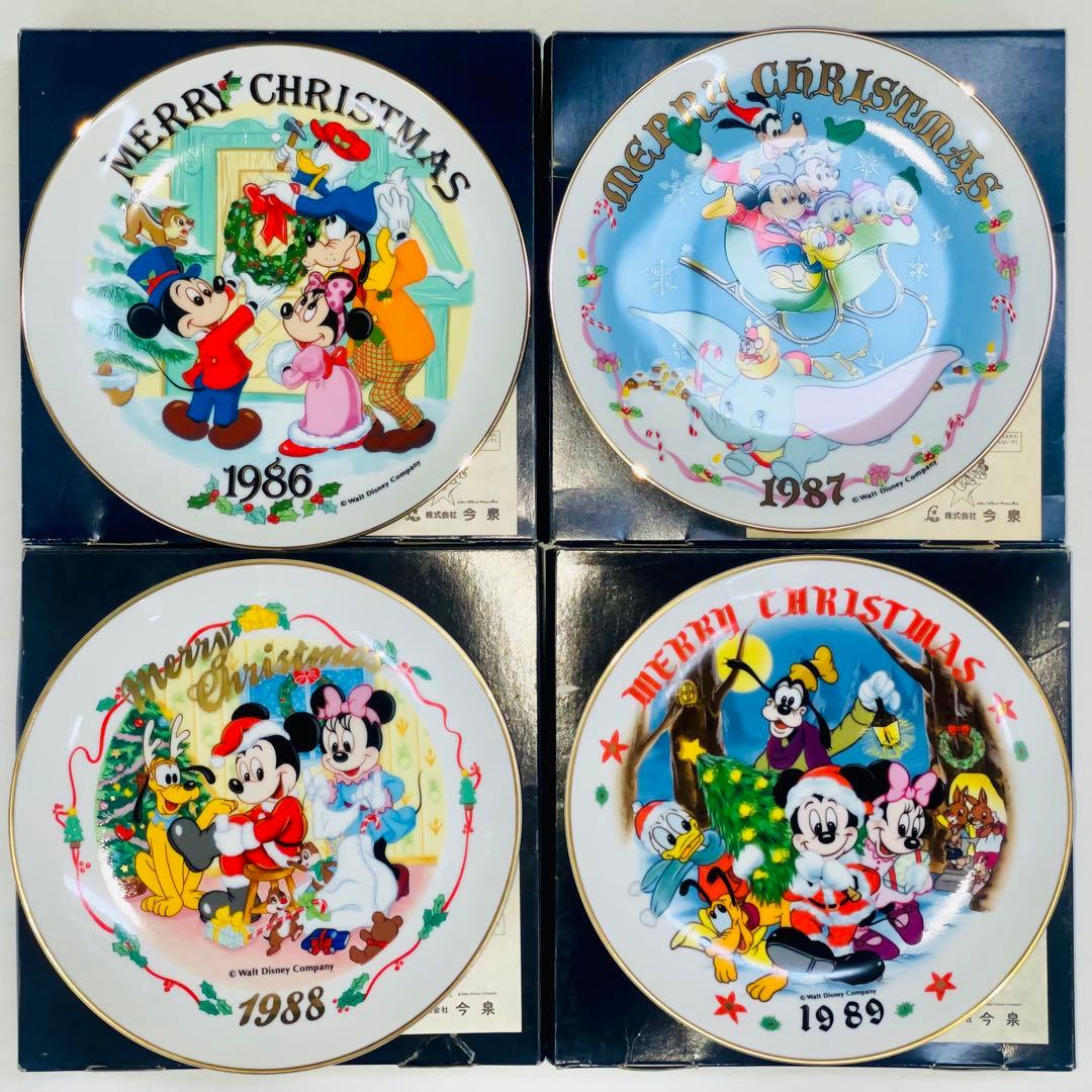 ディズニー クリスマスプレート 1983-1992(10枚) 今泉 - メルカリ