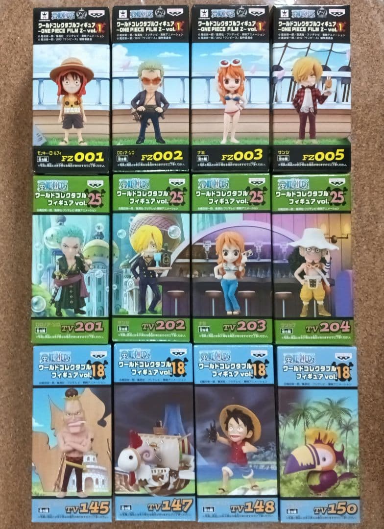 ワンピース コレクタブルフィギュア 12種まとめ売り※