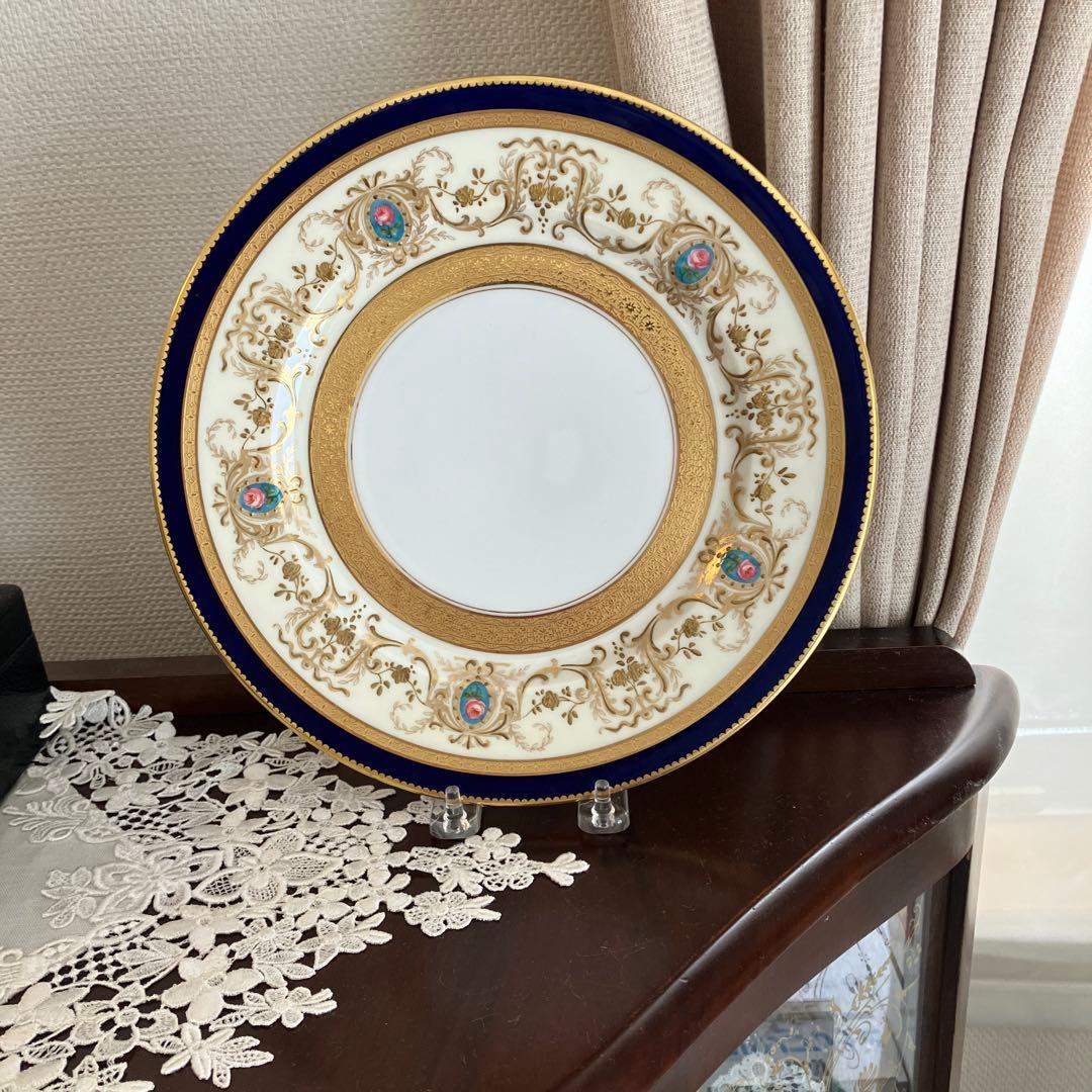 フランスアンティーク　リモージュ　シャルルアレンフェルト　ディナープレート