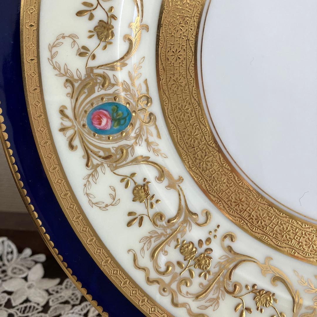 フランスアンティーク　リモージュ　シャルルアレンフェルト　ディナープレート