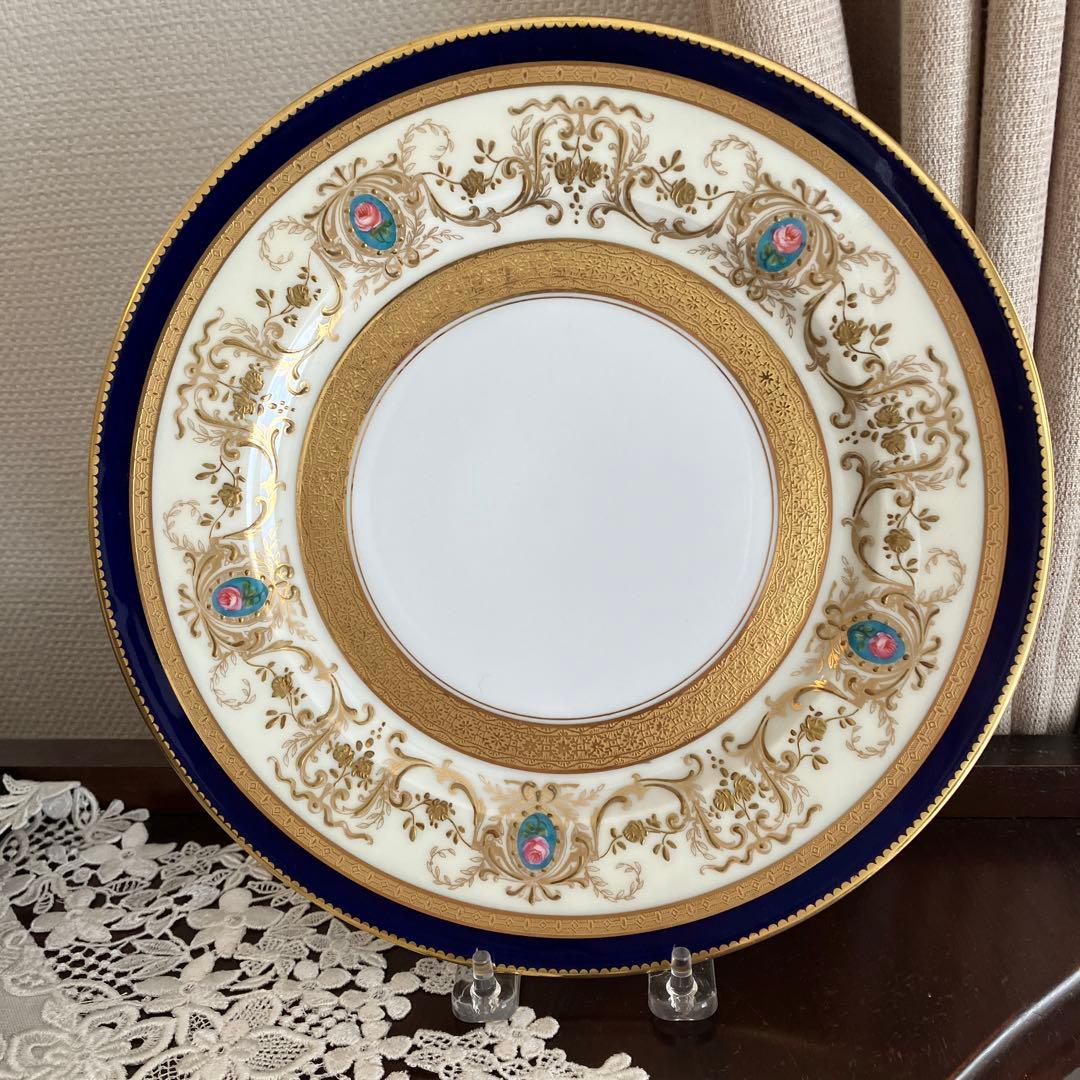 フランスアンティーク　リモージュ　シャルルアレンフェルト　ディナープレート