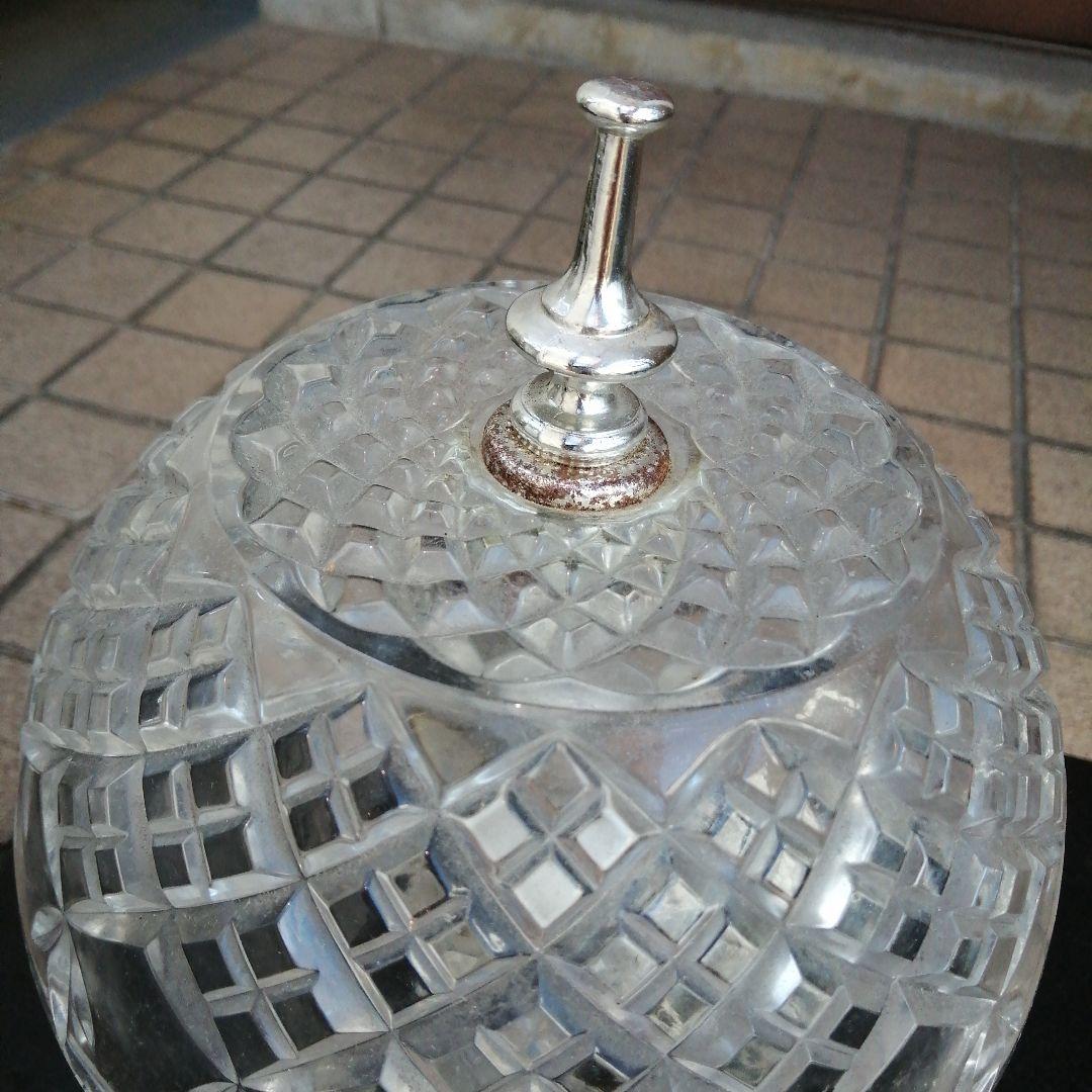 ボヘミアングラス　スタンドライト　34.5cm