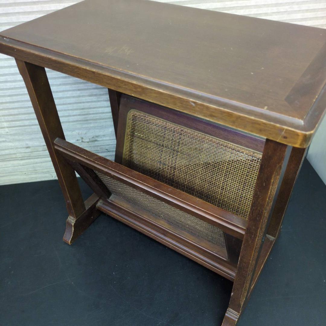 ☆マルニ木工　マガジンラック　地中海シリーズ　サイドテーブル　maruni