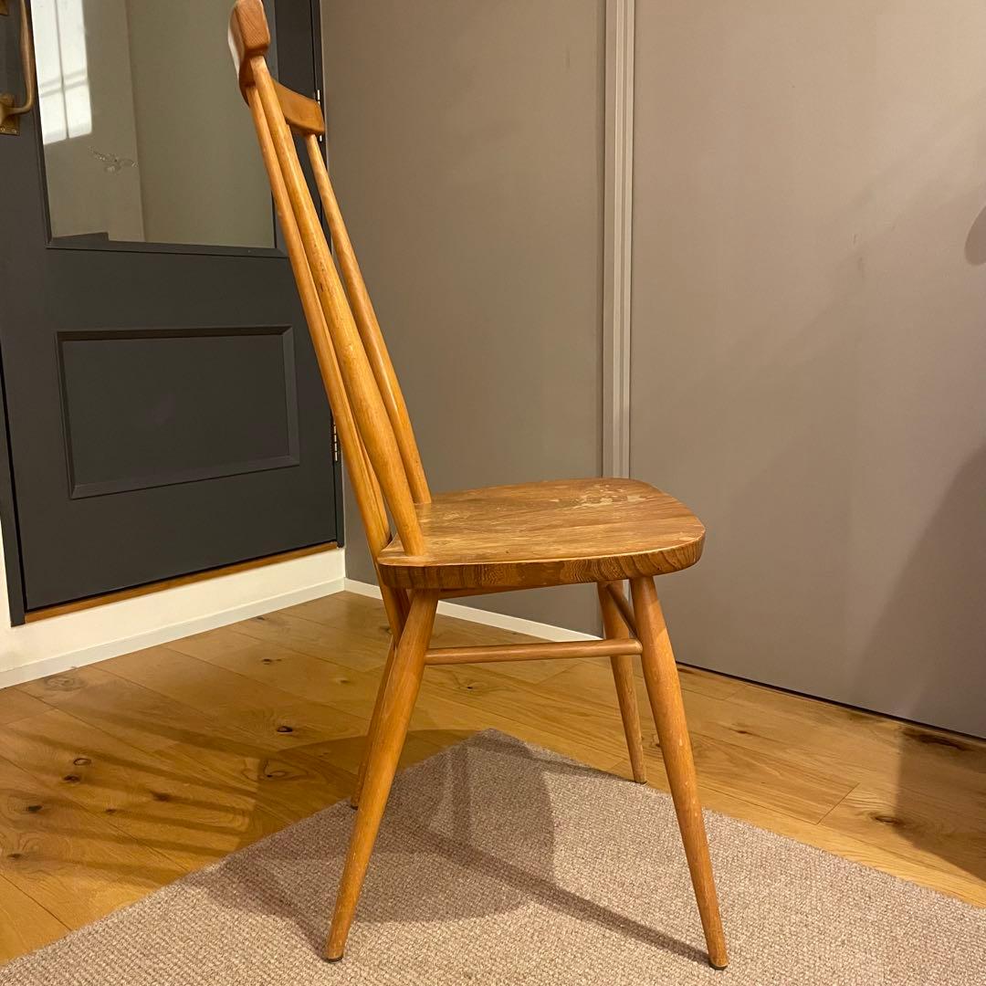 アーコール ERCOL ヴィンテージ スティックバック ハイバックチェア