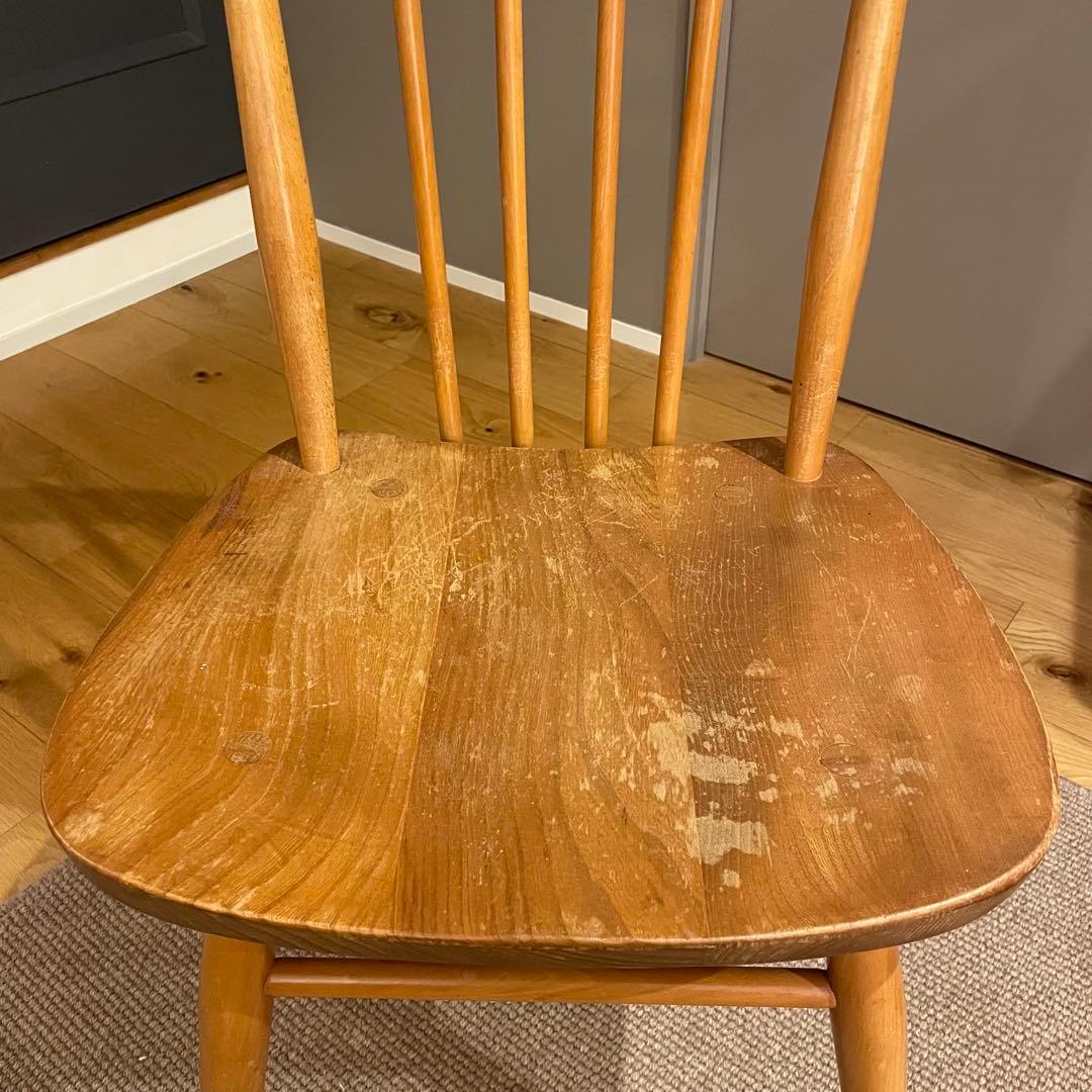 アーコール ERCOL ヴィンテージ スティックバック ハイバックチェア