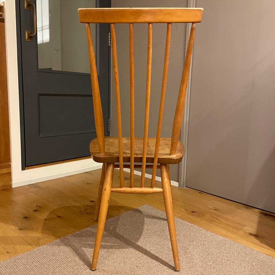 アーコール ERCOL ヴィンテージ スティックバック ハイバックチェア
