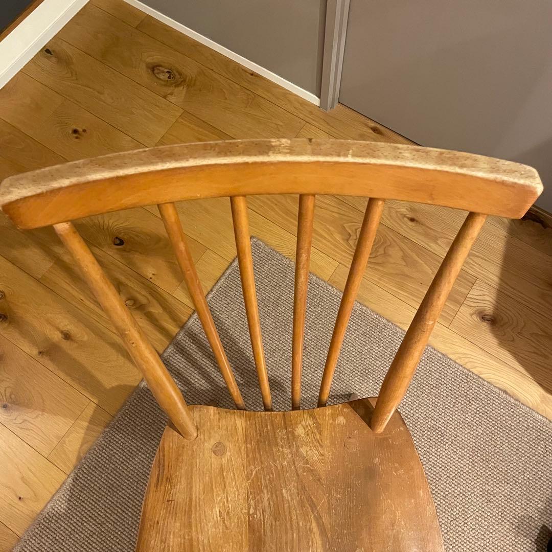 アーコール ERCOL ヴィンテージ スティックバック ハイバックチェア