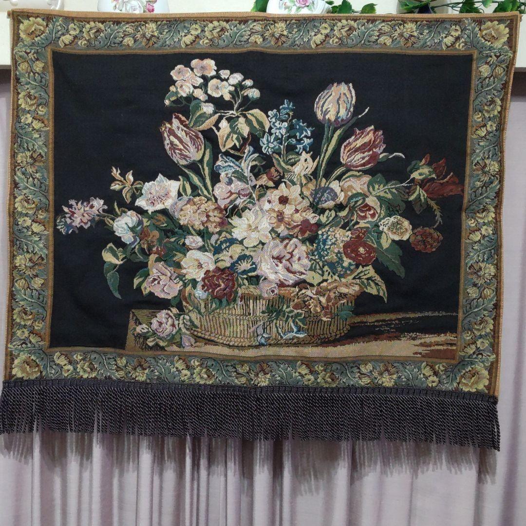 【未使用】ゴブラン織り　タペストリー