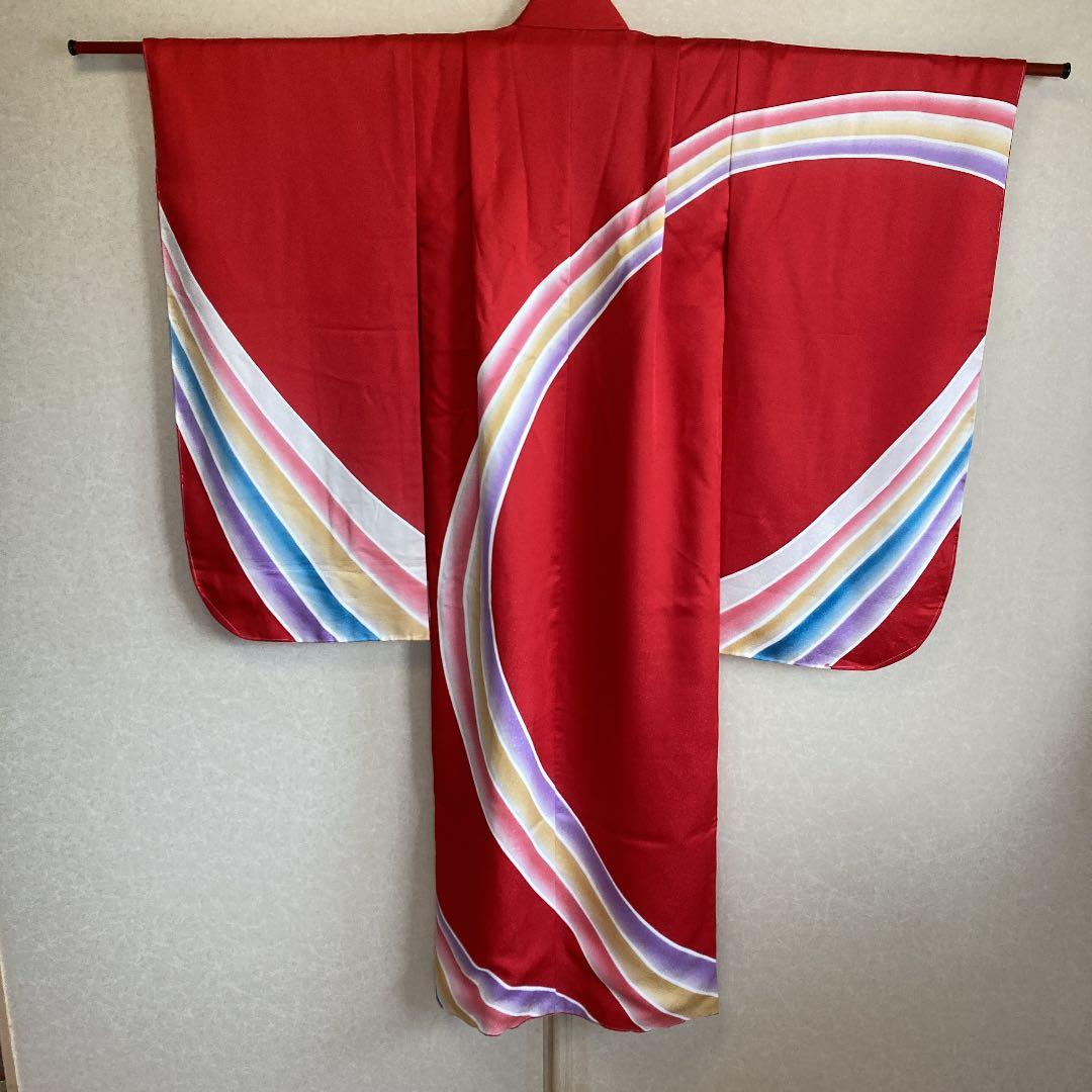 七五三正絹四つ身着物セット