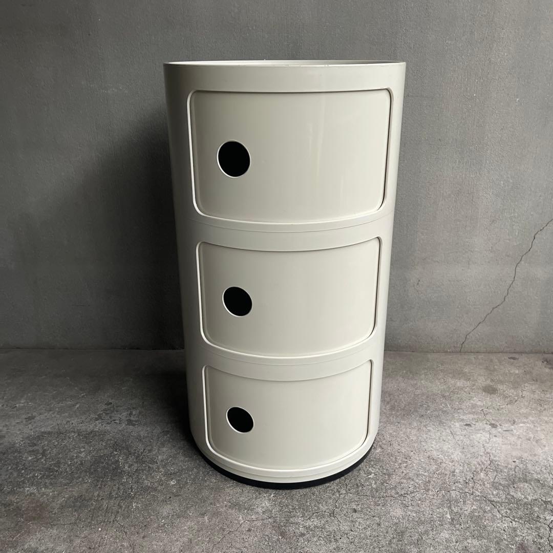 Kartell コンポニビリ ホワイト3段 正規品