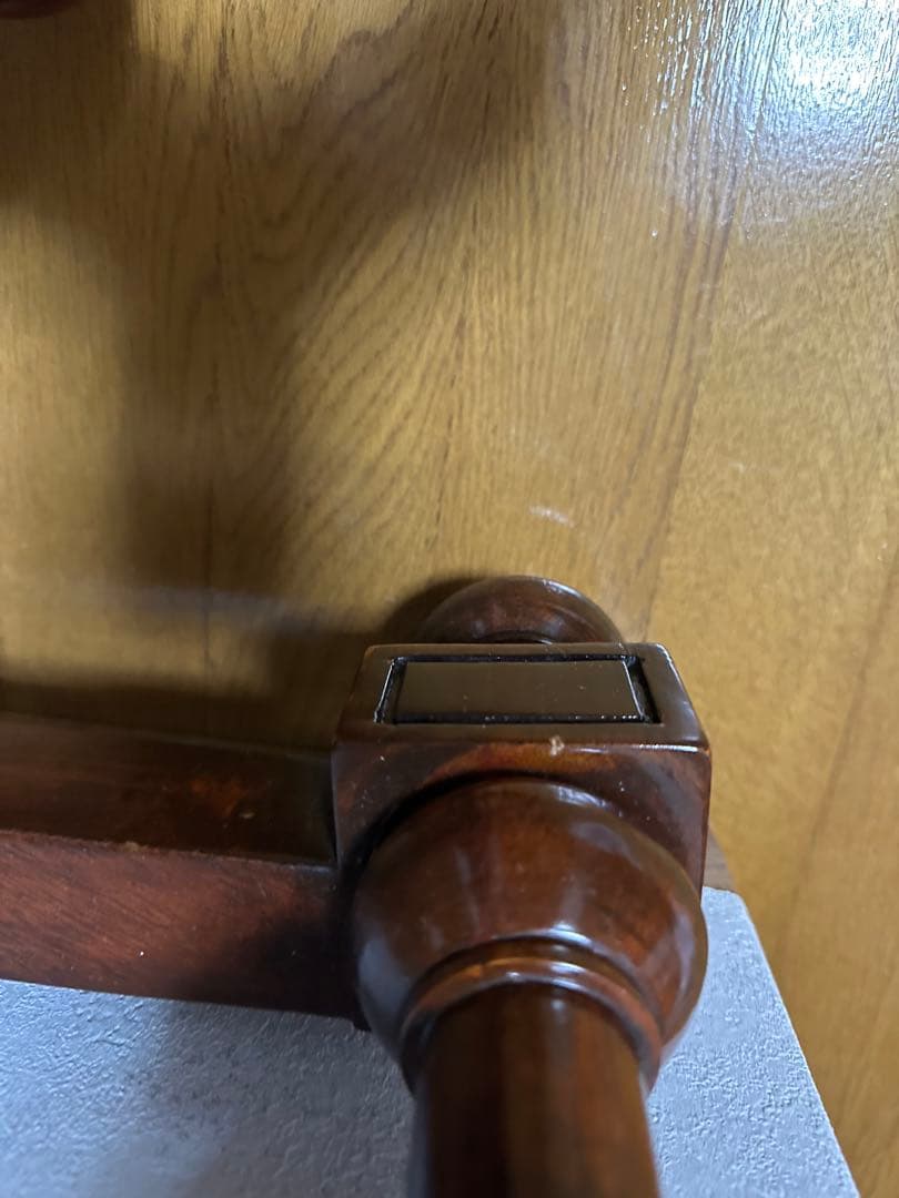 木製彫刻装飾コンソールテーブル 引き出し付き