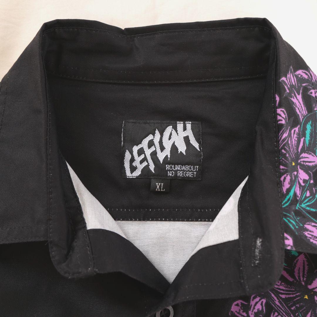 美品！レフラー leflah ワニマ WANIMA コラボ長袖シャツ 花柄 - メルカリ