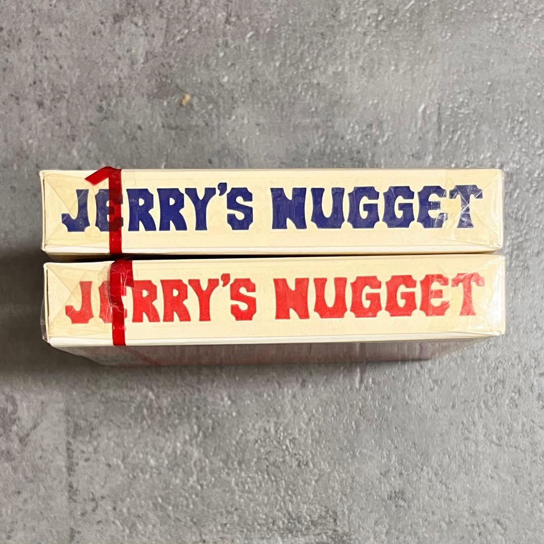 Jerry's nugget 本物　赤青1個づつ　ジェリーズナゲット　トランプ