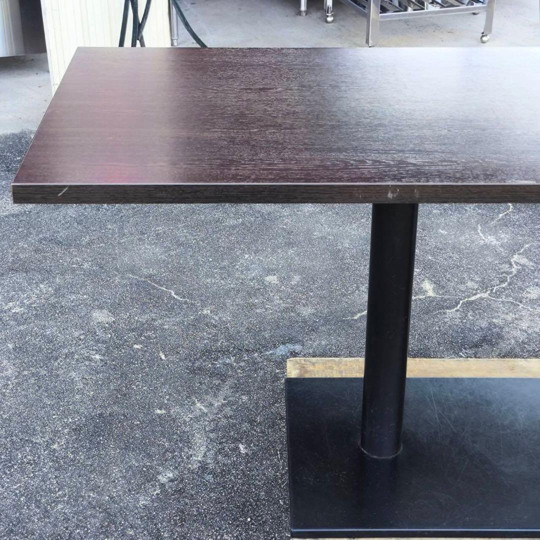 脚だけバラ売OK パブリック カフェテーブル 寸法約W150×D60×H70cm