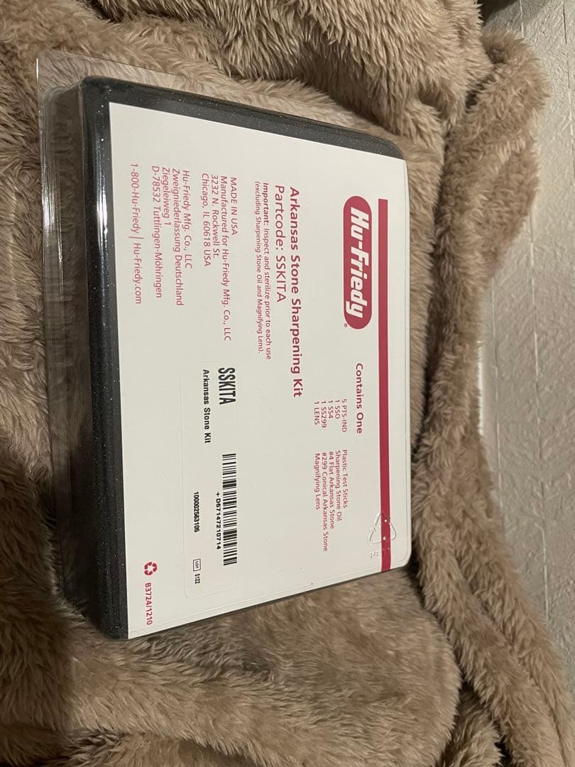 手入れ用具 Hu-Friedy Arkansas Stone Sharpening Kit