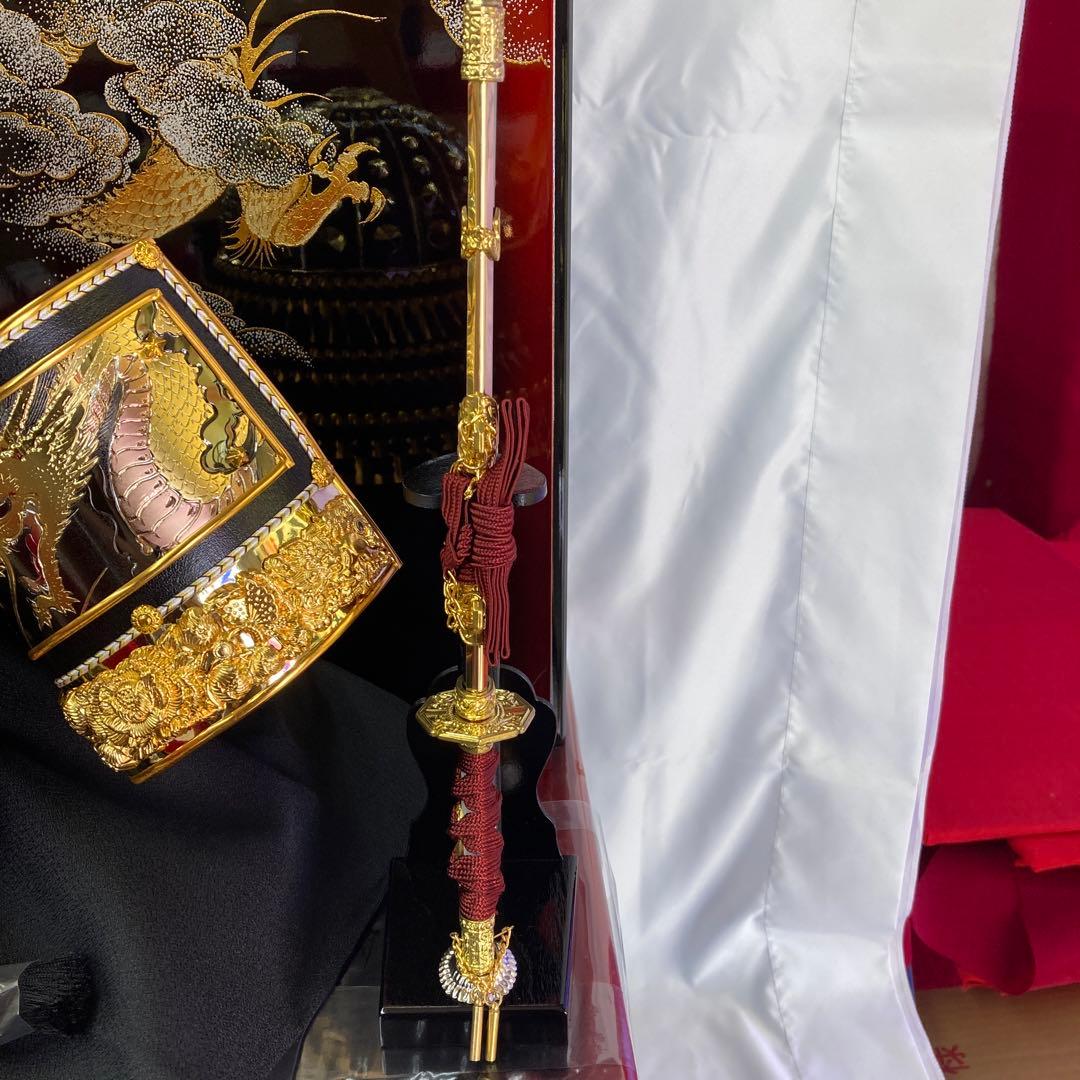 収納型着用兜飾り ゴールドハヤブサ25号 - メルカリ