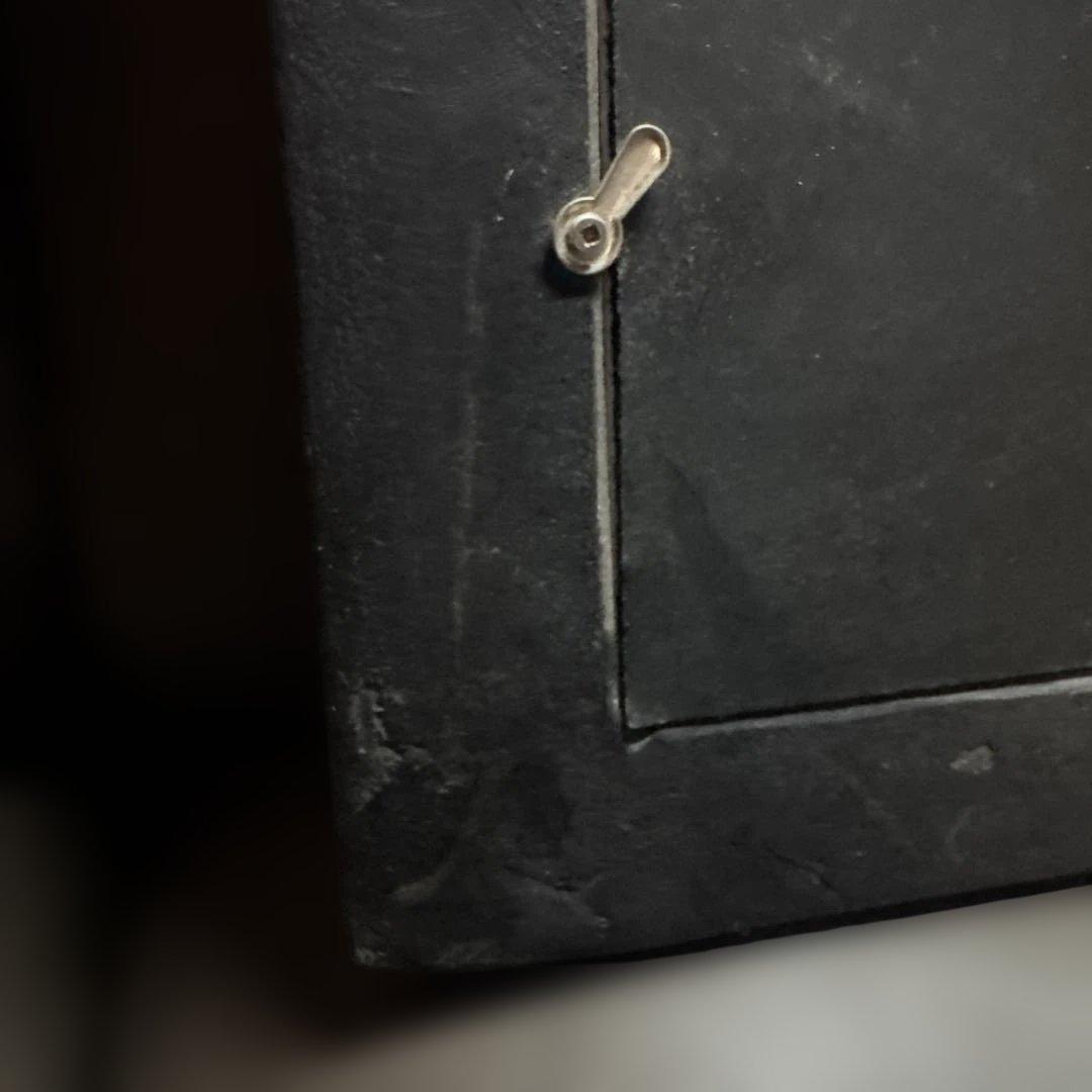 アンティーク　ダークブラウン装飾フォトフレーム