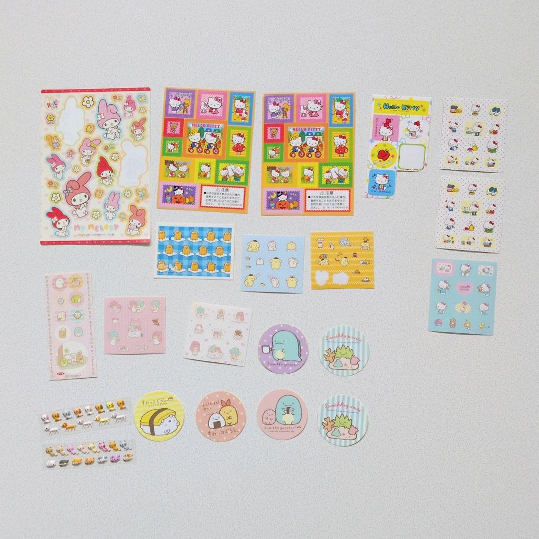 【平成レトロ】当時物シール帳やシール・メモ帳やレターセットまとめ売り