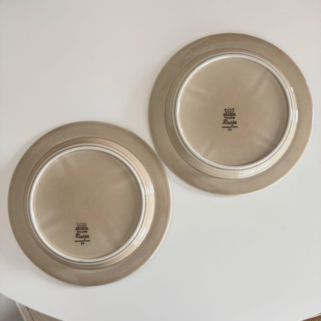 美品】Arabia Ruija 大皿 25cm 2枚セット - メルカリ