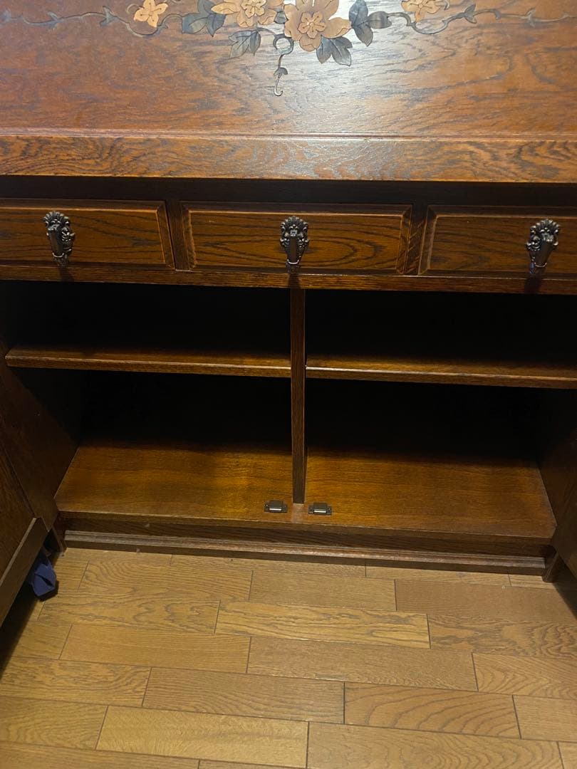 三越家具【ブルージュ】ライティングビューローデスク・ヴィンテージ