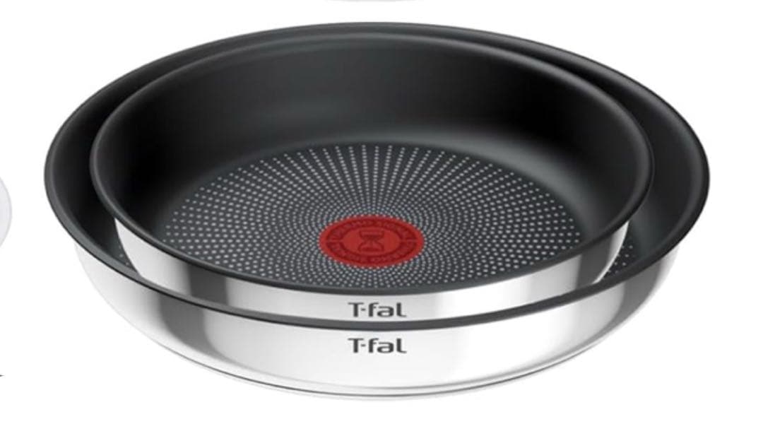 【年末迅速発送】新品　ティファール　グレース　ステンレス　フライパン　IH2点