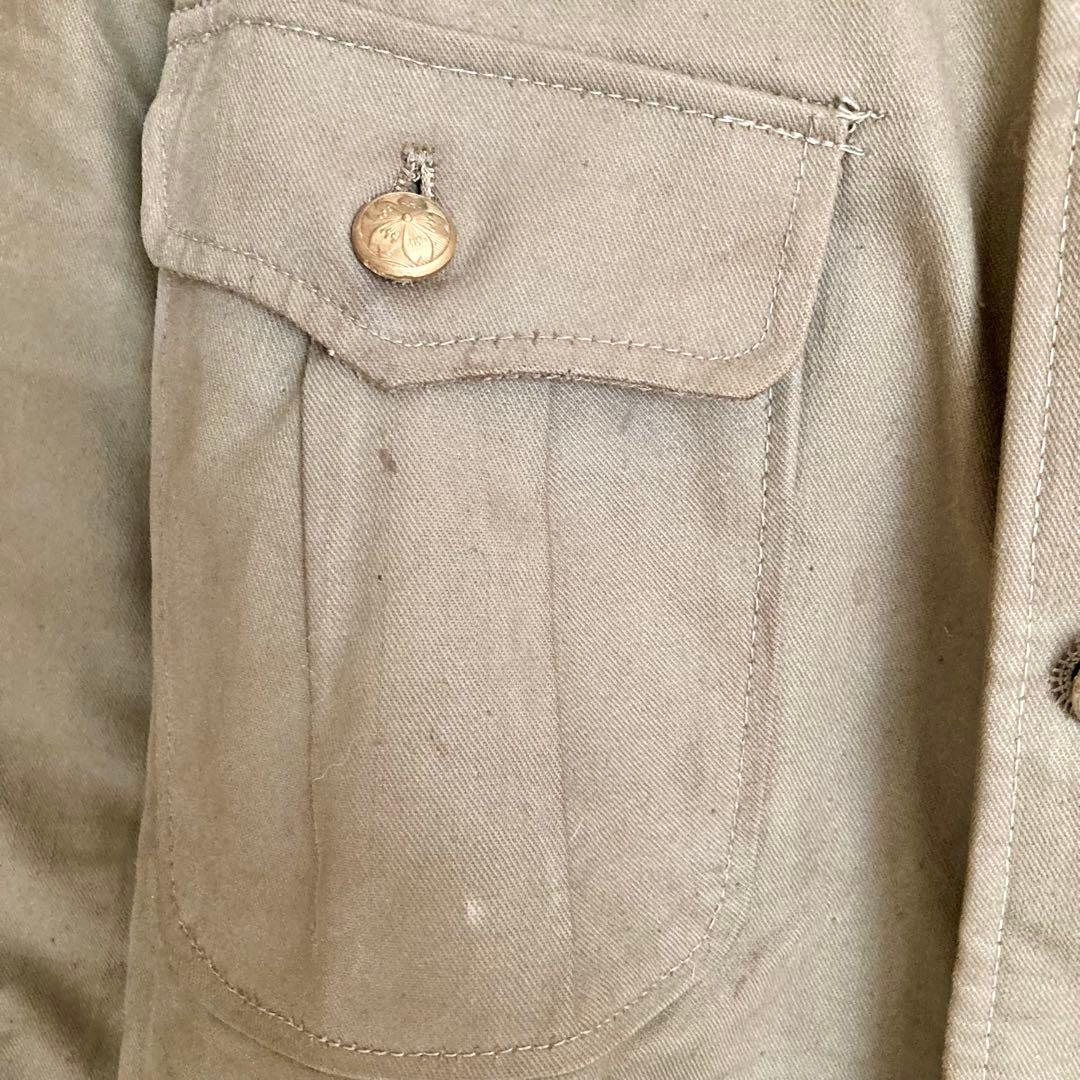 即購入OK 未使用品 日本陸軍 軍服 大号 昭和十八年製 大支検定 日本軍 実物