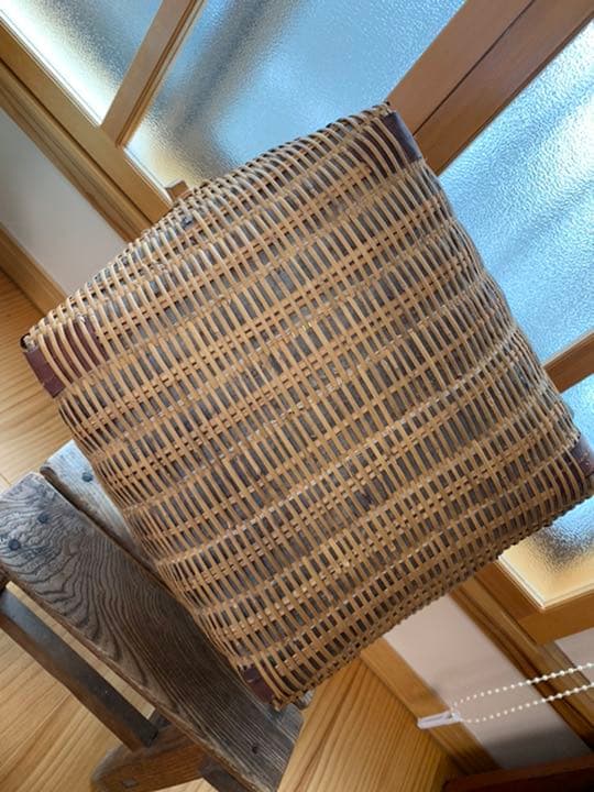 アンティーク　骨董　カゴ