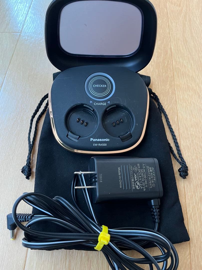 訳あり Panasonicコリコラン充電器、ACアダプター、収納ポーチ - メルカリ