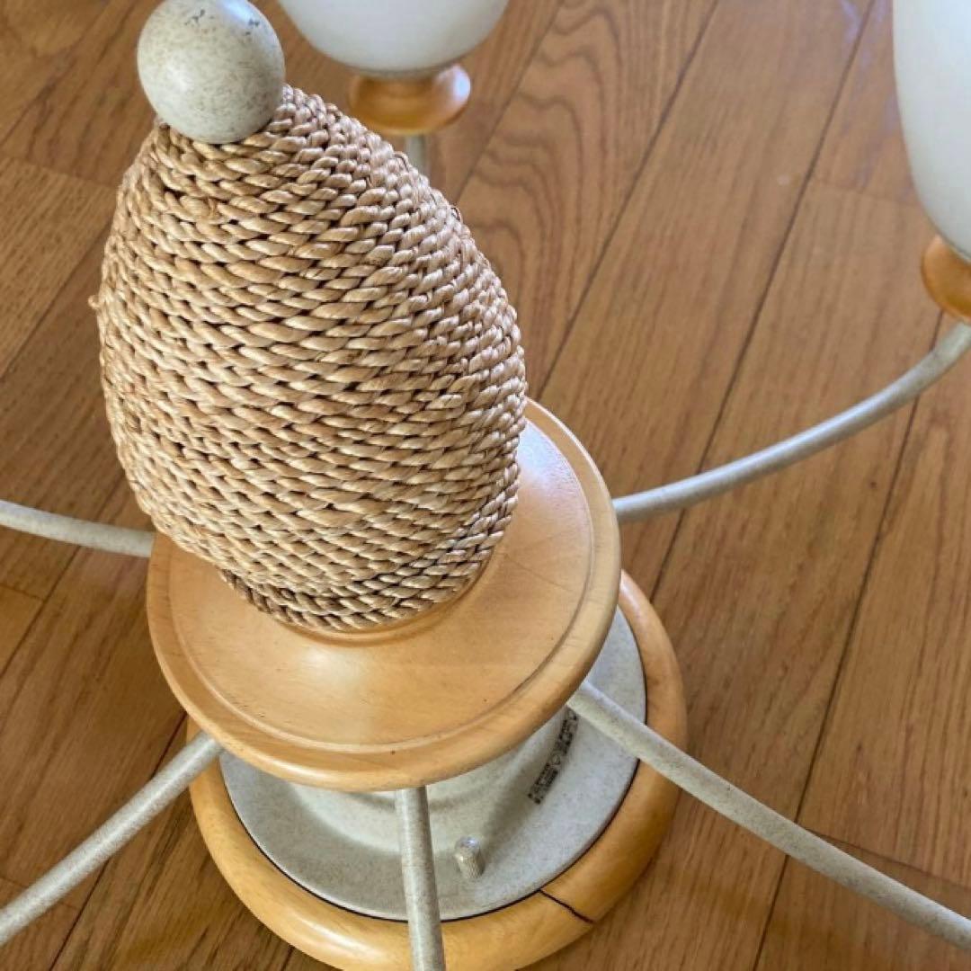 ODELICオーデリック　シャンデリア　ライト　6灯　アンティーク