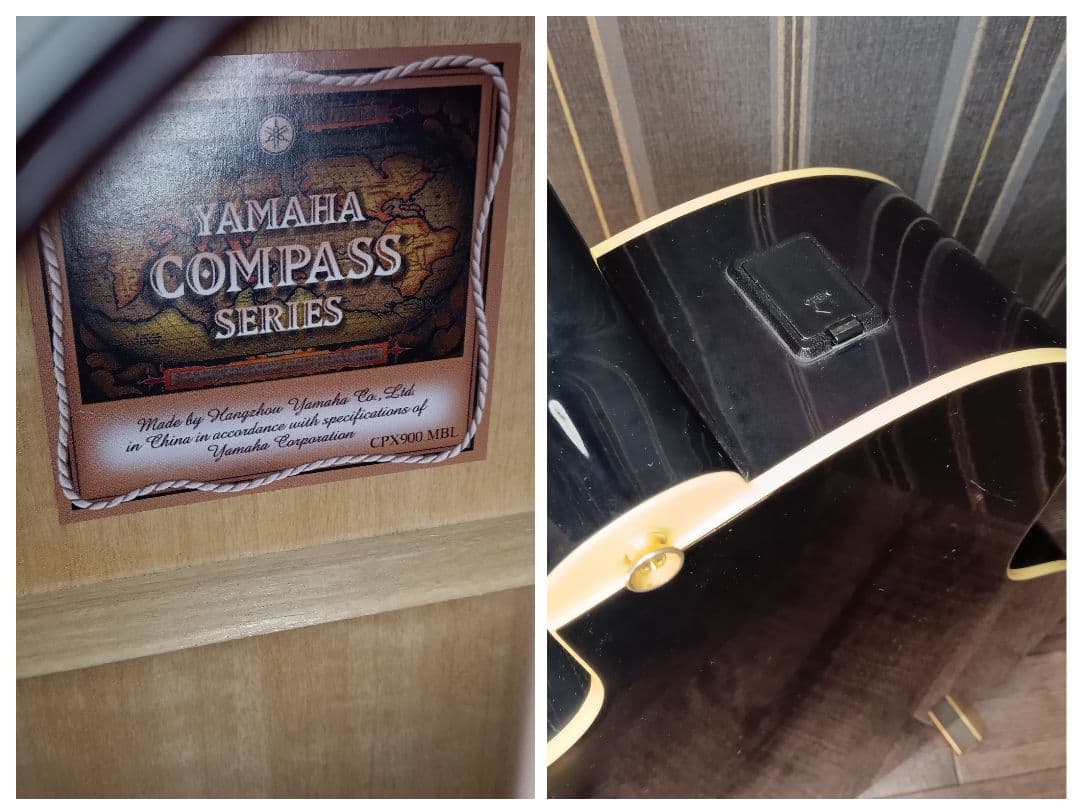 YAMAHA CPX900 MBL エレアコ ヤマハ コンパス ギター ケース - メルカリ