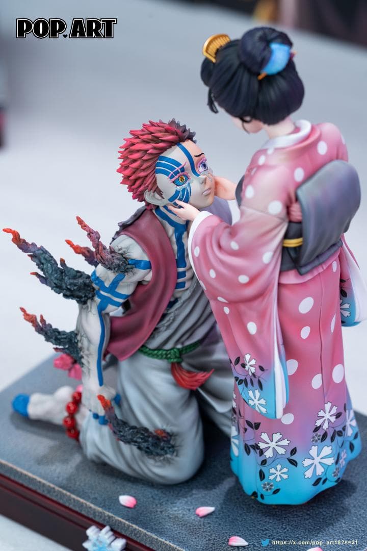 鬼滅の刃 猗窩座 恋雪 ガレージキット　フィギュア　即発送