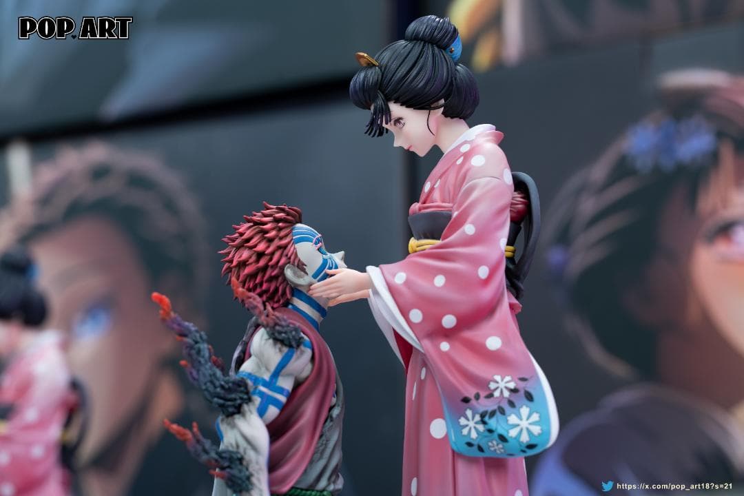 鬼滅の刃 猗窩座 恋雪 ガレージキット　フィギュア　即発送