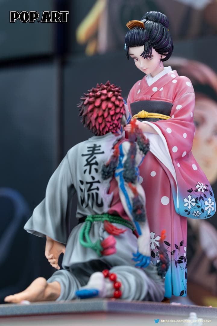 鬼滅の刃 猗窩座 恋雪 ガレージキット　フィギュア　即発送