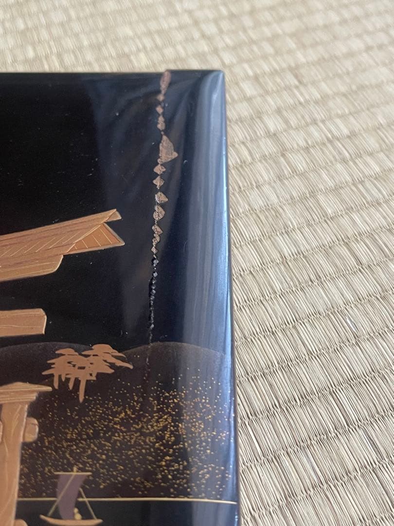 輪島塗 重箱 五段重箱 アンティーク 昭和50年 木箱付 - メルカリ