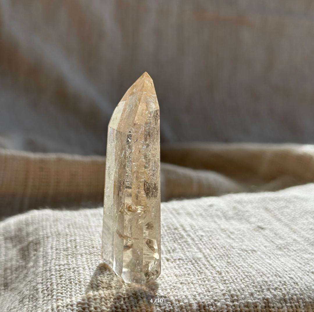 非加熱【シトリン】 天然 シトリン ミニ ポイント ブラジル産