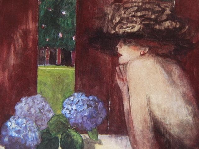 カシニョール（Cassigneul）、青い紫陽花、希少な画集より - メルカリ