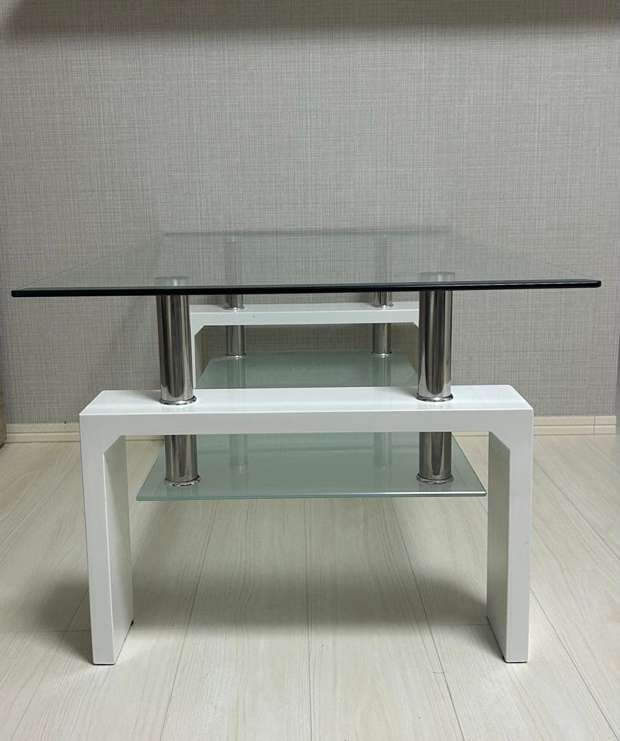 モダンガラスセンターテーブル