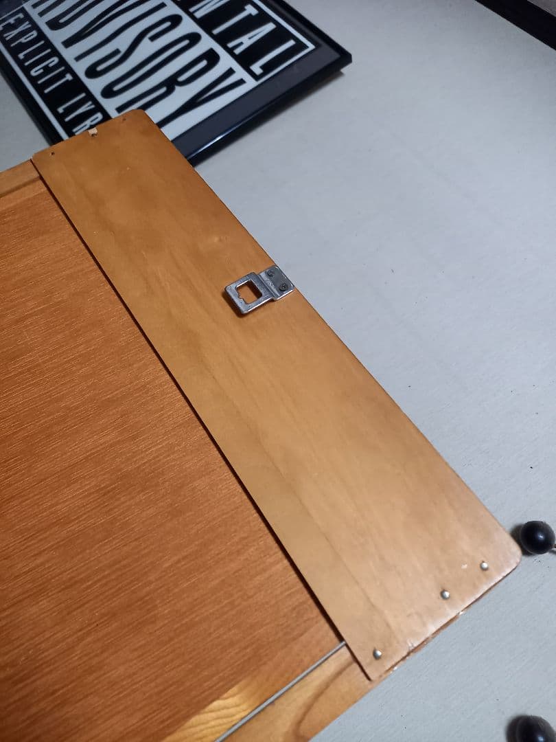 希少　1970's　サンミラー　真鍮　オーク　2WAYデザイン　フレーム　ミラー