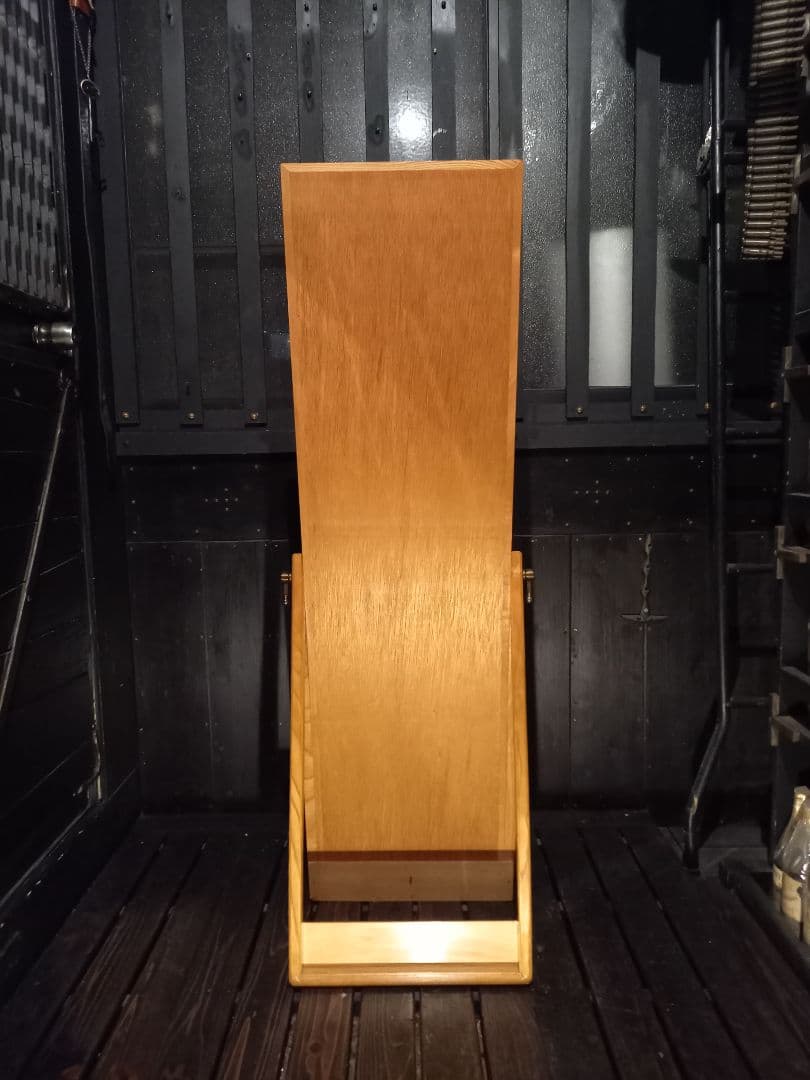 希少　1970's　サンミラー　真鍮　オーク　2WAYデザイン　フレーム　ミラー