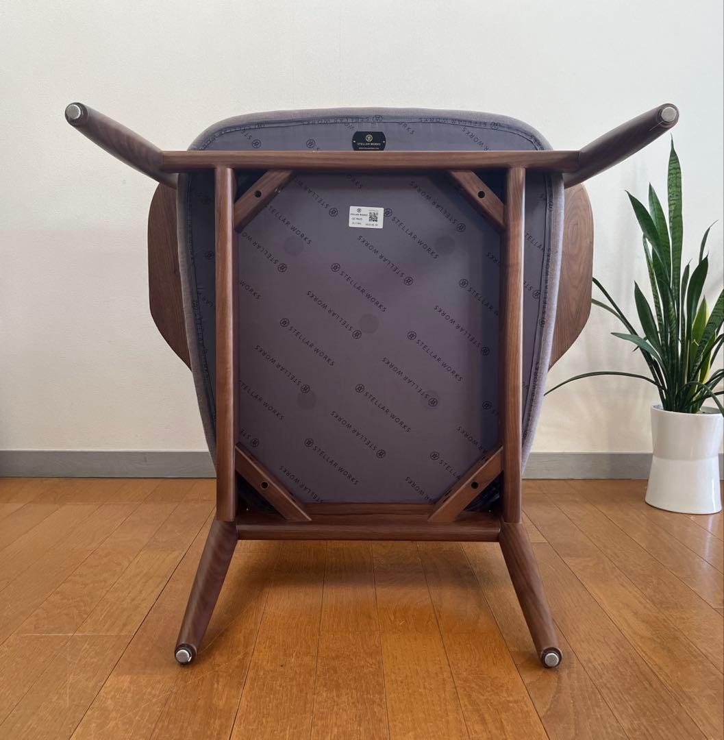 ステラワークス　スロウ ラウンジチェア　32万　北欧スタイル　ミッドセンチュリー