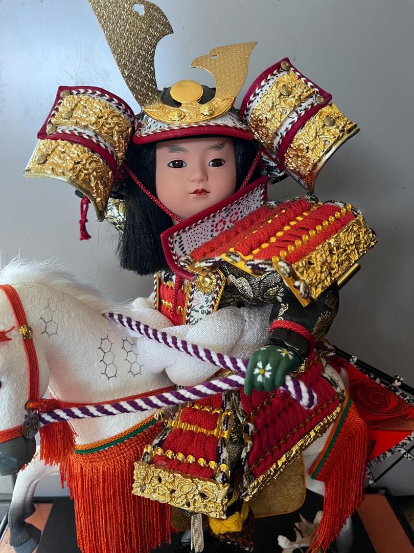 五月人形 武士の騎馬人形