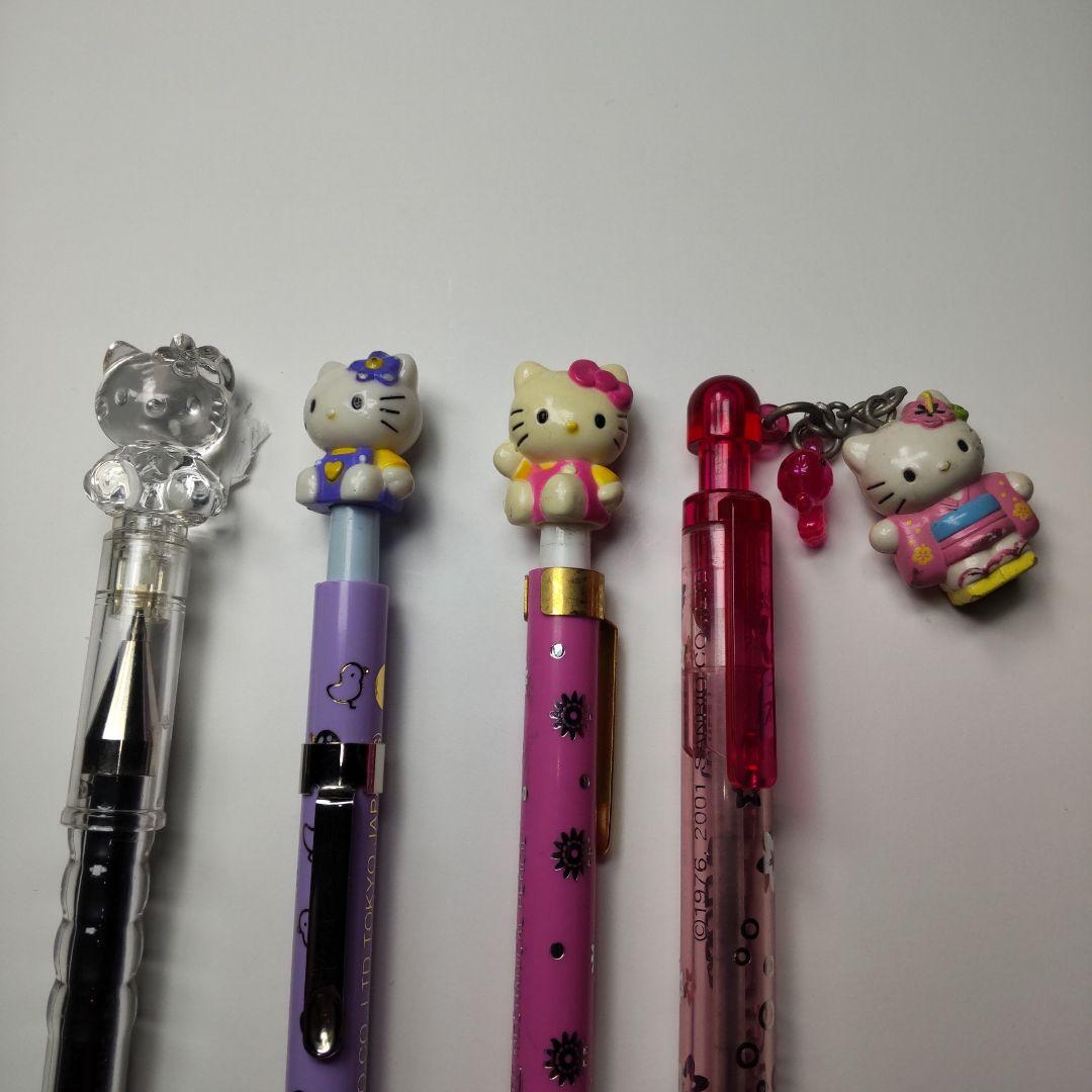 ハローキティ ボールペン シャープペンシル 4本セット - メルカリ