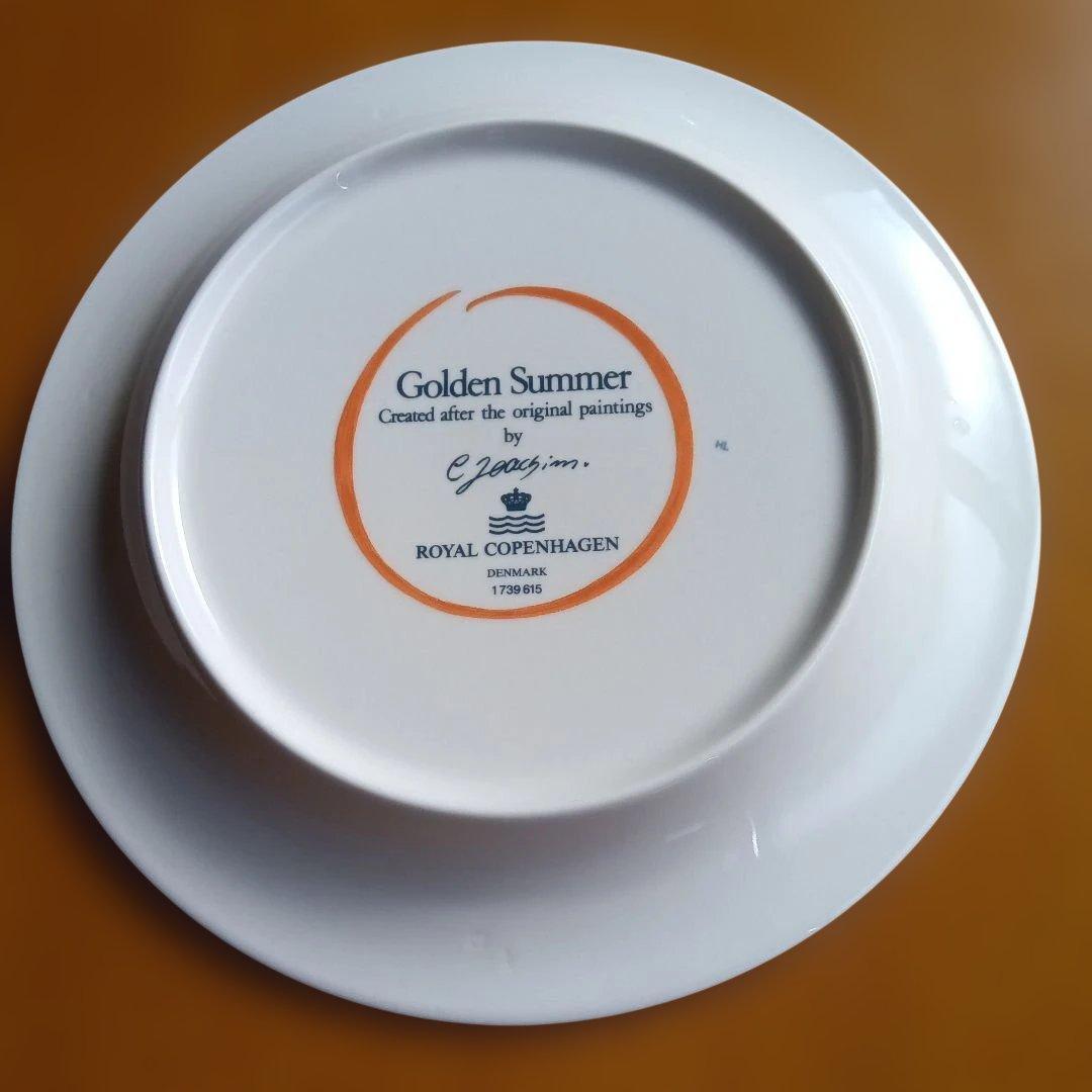 ロイヤルコペンハーゲン ゴールデンサマー 皿2枚 - メルカリ