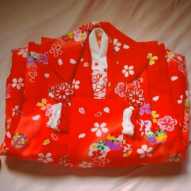 (美品)七五三　三歳　着物