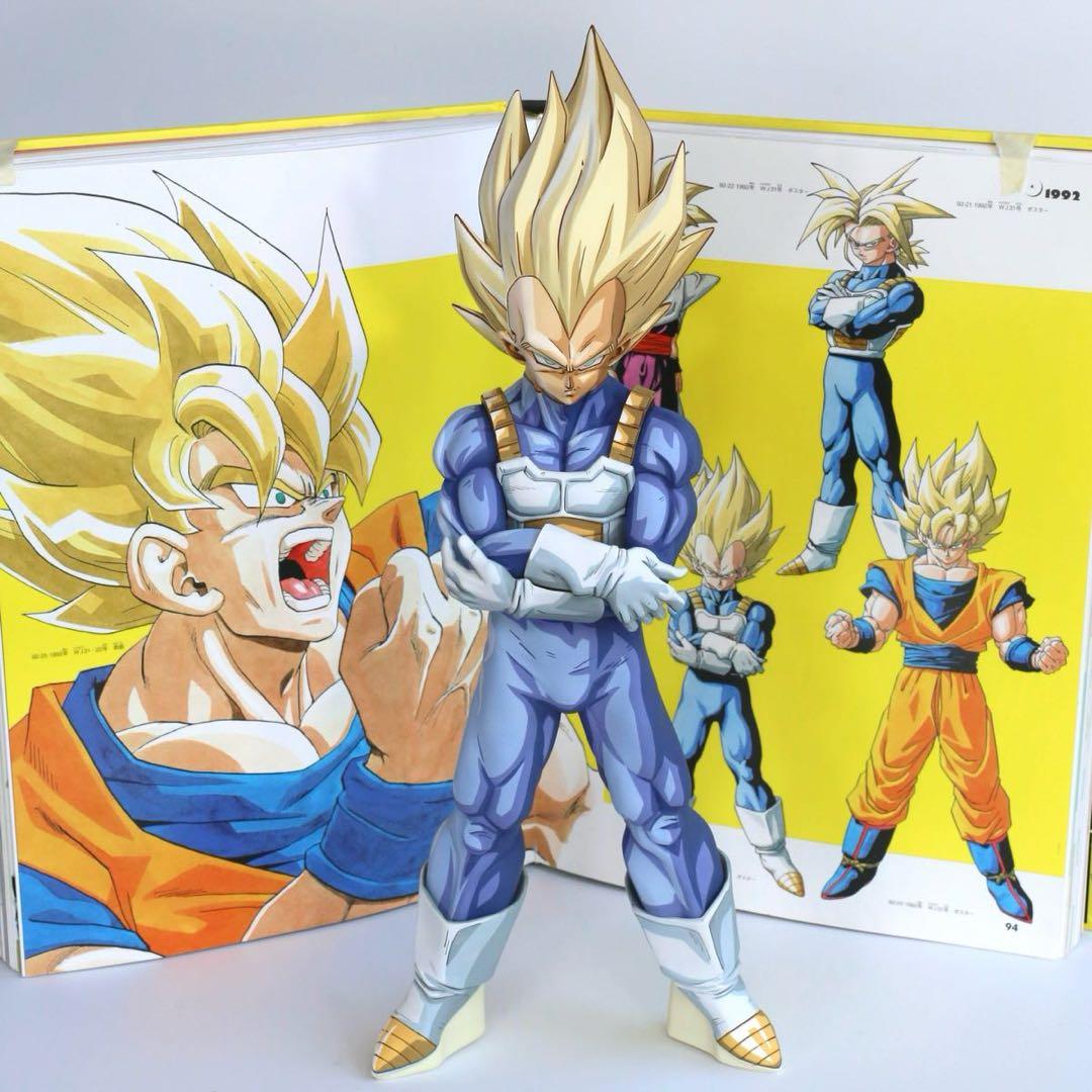 専用❗️ドラゴンボール 超サイヤ人 ベジータ リペイント 二次元彩色 フィギュア