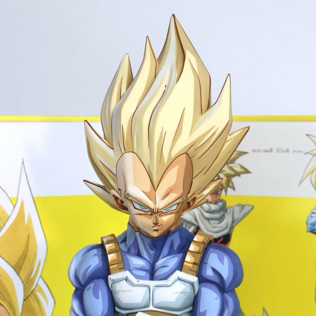 専用❗️ドラゴンボール 超サイヤ人 ベジータ リペイント 二次元彩色 フィギュア