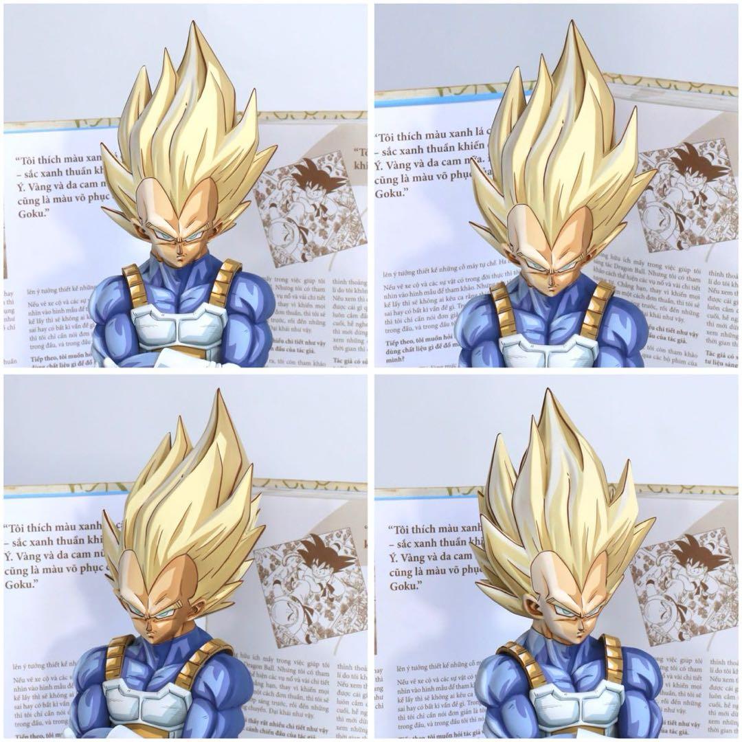 専用❗️ドラゴンボール 超サイヤ人 ベジータ リペイント 二次元彩色 フィギュア